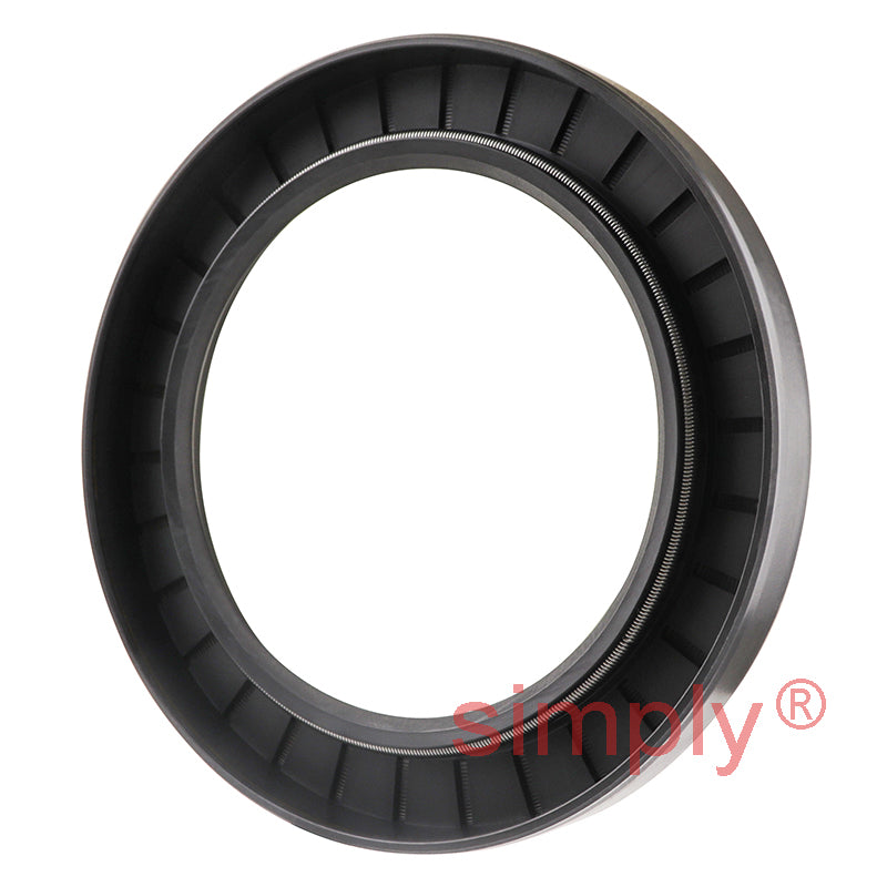 3.12x4.5x0.5 inch Nitrile Rubber Single Lip Rotary Shaft Oil Seal with Garter Spring R21 / SC
