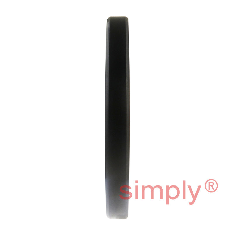 3.37x5x0.5 inch Nitrile Rubber Single Lip Rotary Shaft Oil Seal with Garter Spring R21 / SC