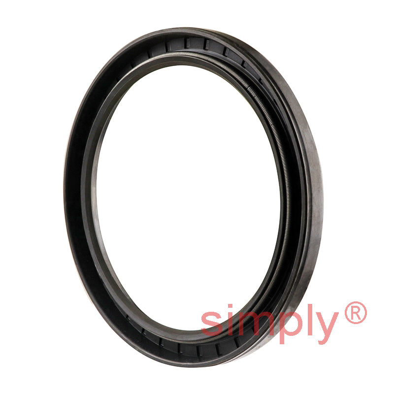 3.5x4.37x0.37 inch Nitrile Rubber Single Lip Rotary Shaft Oil Seal with Garter Spring R21 / SC