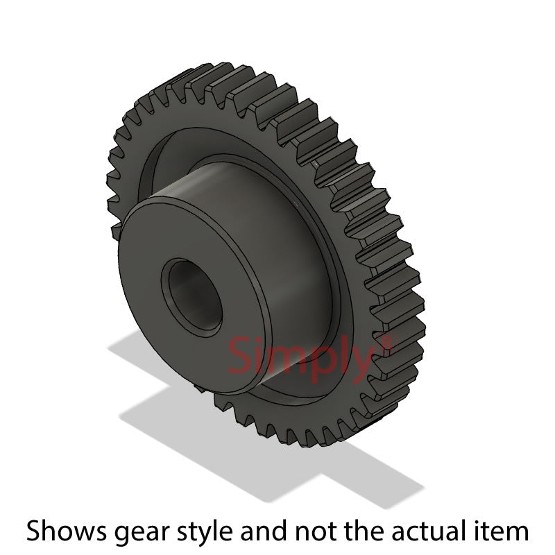 PS30/21B-12 Metric Glass Filled Nylon Spur Gear 21 Tooth 3 Mod Pilot Bored 12mm