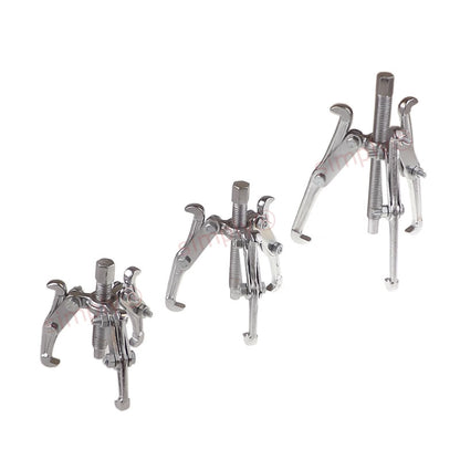 3 Leg Gear and Bearing Puller Light Duty Set Comprising 1x3 inch 1x4 inch and 1x6 inch