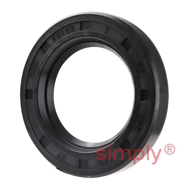 3x4x0.5 inch Nitrile Rubber Single Lip Rotary Shaft Oil Seal with Garter Spring R21 / SC