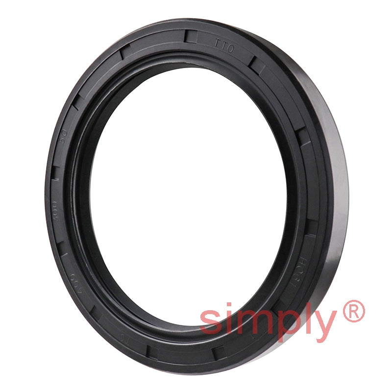 3x4x0.5 inch Nitrile Rubber Double Lip Rotary Shaft Oil Seal with Garter Spring R23 / TC Style