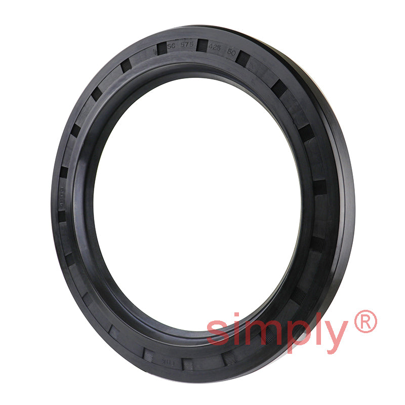4.25x5.75x0.5 inch Nitrile Rubber Single Lip Rotary Shaft Oil Seal with Garter Spring R21 / SC