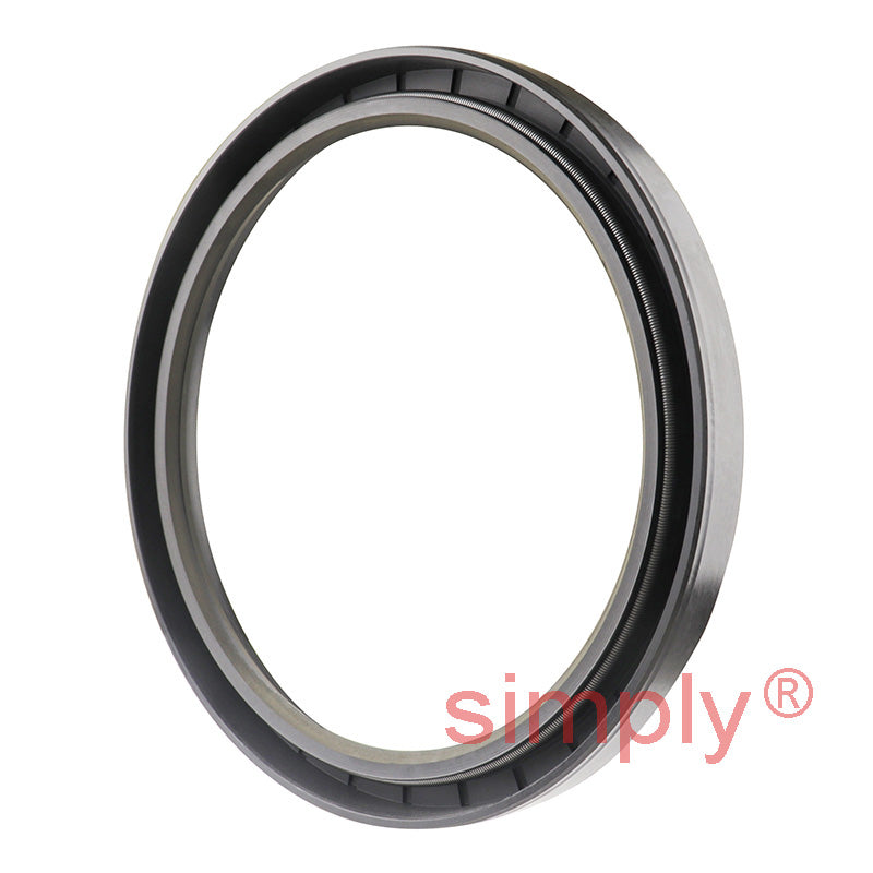 4.62x5.62x0.5 inch Nitrile Rubber Single Lip Rotary Shaft Oil Seal with Garter Spring R21 / SC