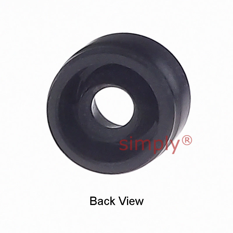 4x9x3mm Nitrile Rubber Single Lip Rotary Shaft Oil Seal Springless Design VC Style