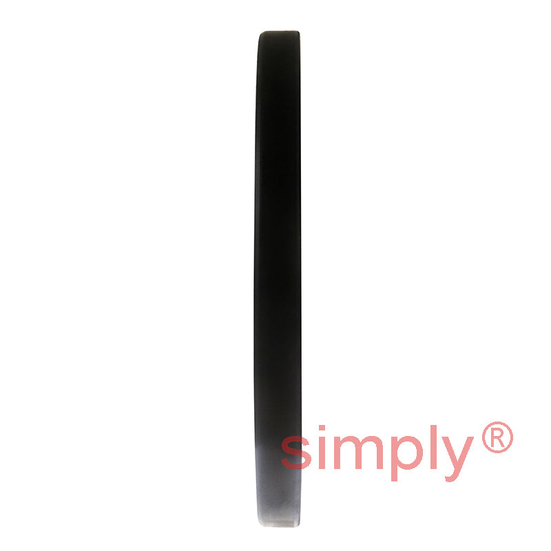 5.37x6.37x0.5 inch Nitrile Rubber Single Lip Rotary Shaft Oil Seal with Garter Spring R21 / SC Style