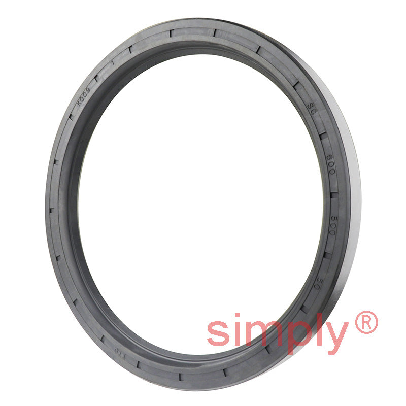 5x6x0.5 inch Nitrile Rubber Single Lip Rotary Shaft Oil Seal with Garter Spring R21 / SC