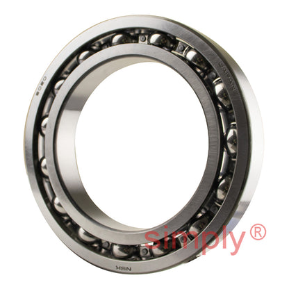 Major Branded 6020 Open Deep Groove Ball Bearing 100x150x24mm