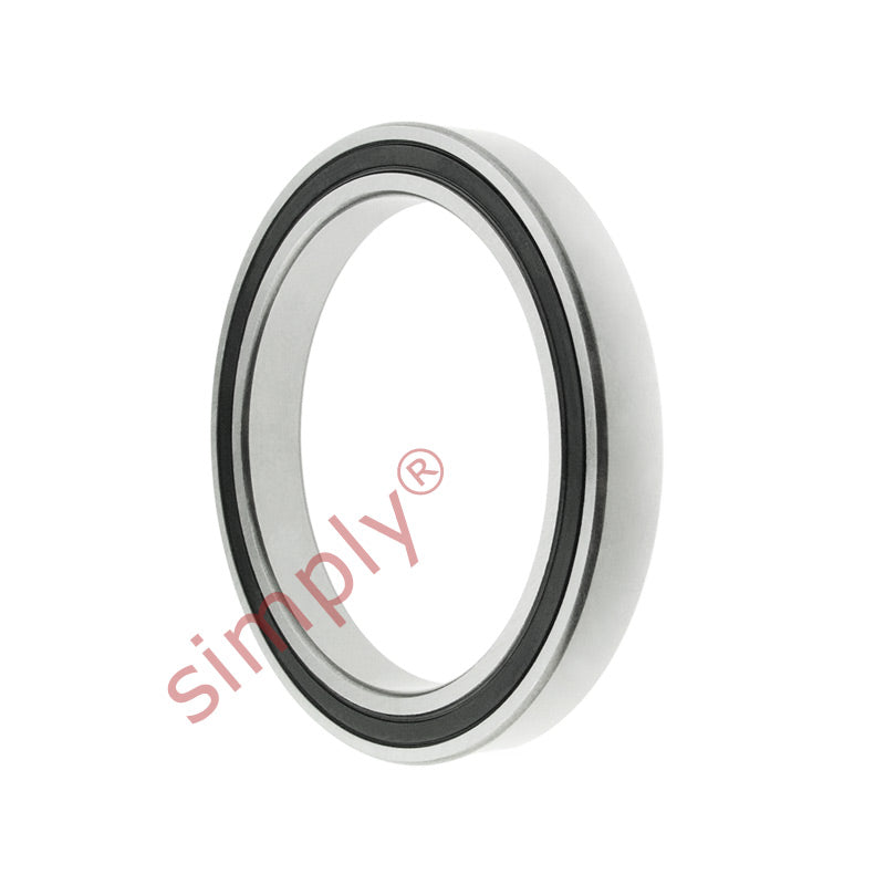 Major Branded 618122RSR Rubber Sealed Thin Deep Groove Ball Bearing 60x78x10mm