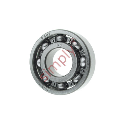 KOYO 6202C3 Open Deep Groove Ball Bearing 15x35x11mm
