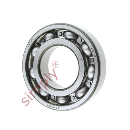 KOYO 6207C3 Open Deep Groove Ball Bearing 35x72x17mm