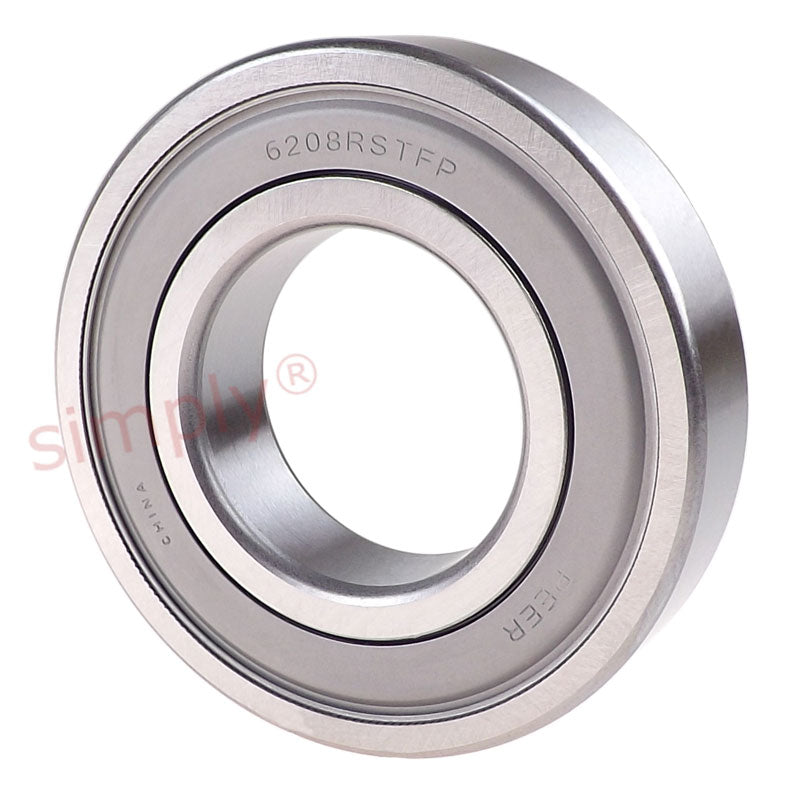 Major Branded 62082RSTFP TURFXTREME Lawn and Garden XTREME Rubber Sealed with Metal Shield Deep Groove Ball Bearing 40x80x18mm
