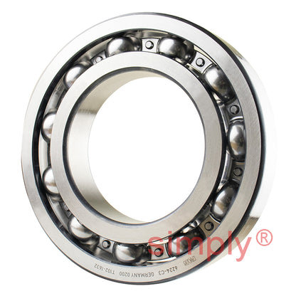 Major Branded 6224C3 Open Deep Groove Ball Bearing 120x215x40mm