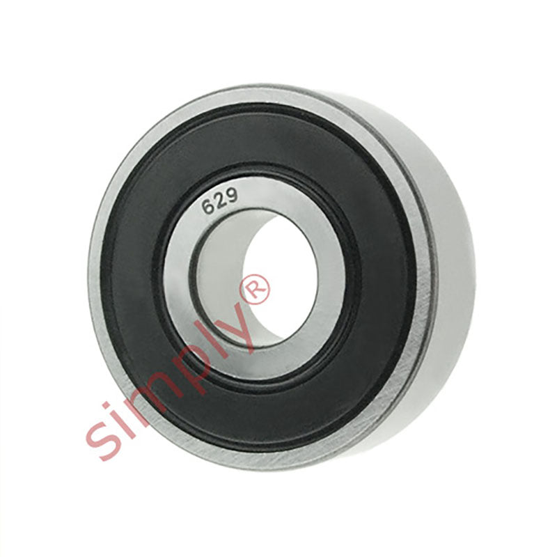Major Branded 6292RSR Rubber Sealed Deep Groove Ball Bearing 9x26x8mm