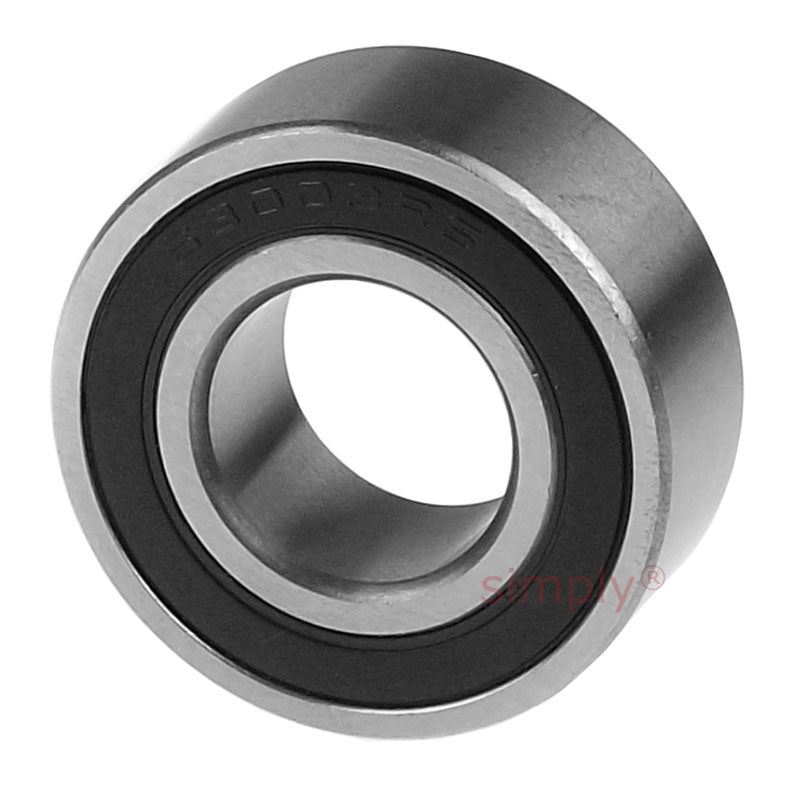 630032RSR Budget Rubber Sealed Deep Groove Ball Bearing 17x35x14mm