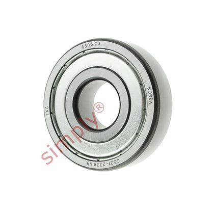 FAG 63032ZC3 Metal Shielded Deep Groove Ball Bearing 17x47x14mm