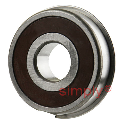 Major Branded 63062RS1NR Rubber Sealed Snap Ring Deep Groove Ball Bearing 30x72x19mm 