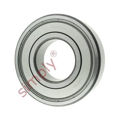 KOYO 63092ZC3 Metal Shielded Deep Groove Ball Bearing 45x100x25mm