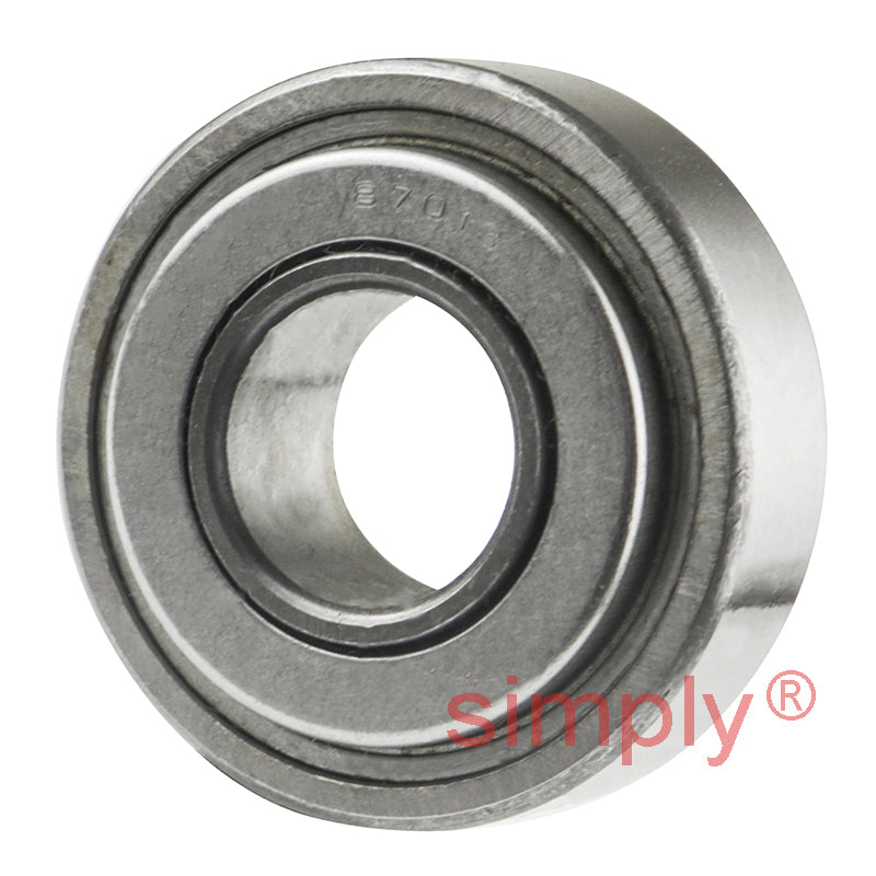 87013 Deep Groove Ball Bearing with Extended Inner Ring Felt Front Seal and Steel Back Seal 13x32x12.7mm