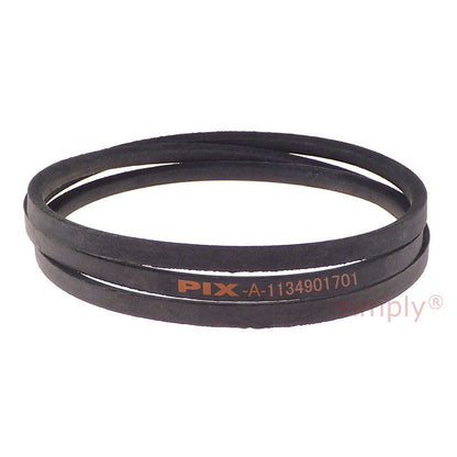A-1134901701 Lawn and Garden Machinery V-Belt Fits Stiga