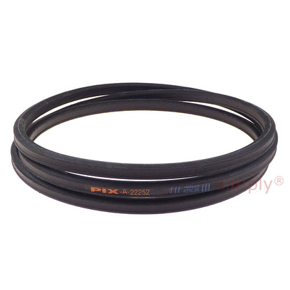 A-22252 Lawn and Garden Machinery Double Angle V-Belt Fits Snapper