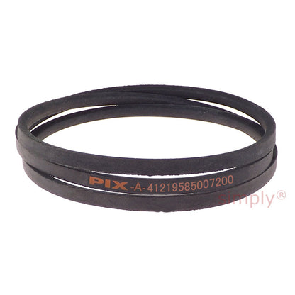 A-41219585007200 Lawn and Garden Machinery V-Belt Fits Stiga