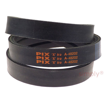 A-48202 Lawn and Garden Machinery 2 Ribbed Belt Fits Scag