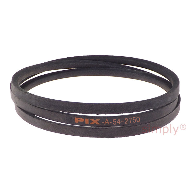 A-54-2750 Lawn and Garden Machinery V-Belt Fits Toro