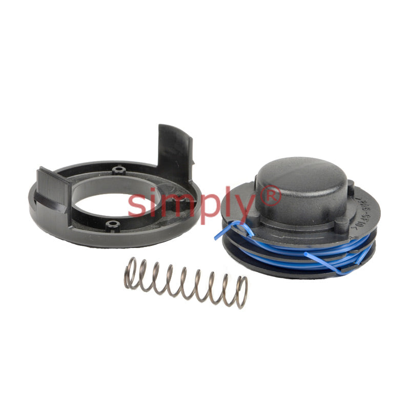 CG401 Grass Strimmer Spool and Cord/Line and Spool Cover By ALM - Fits Gardenline - Aldi 