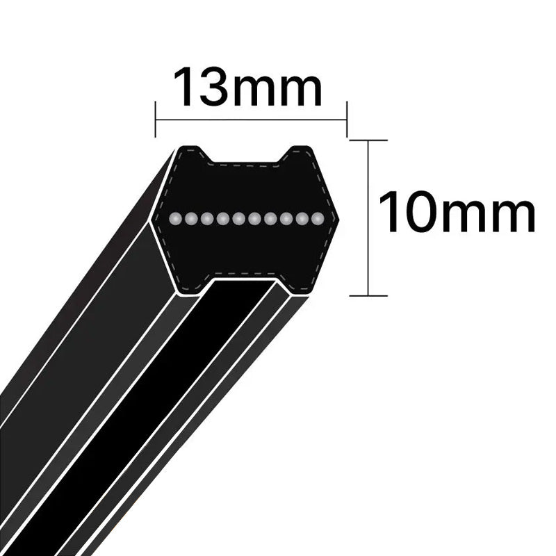 AA66 Major Brand Hexagon Section Double Sided V-Belt