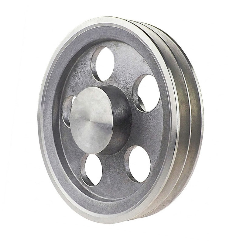 SPA Section Un-Bored Aluminium Pulley with 2 Grooves 190mm Pitch Diameter