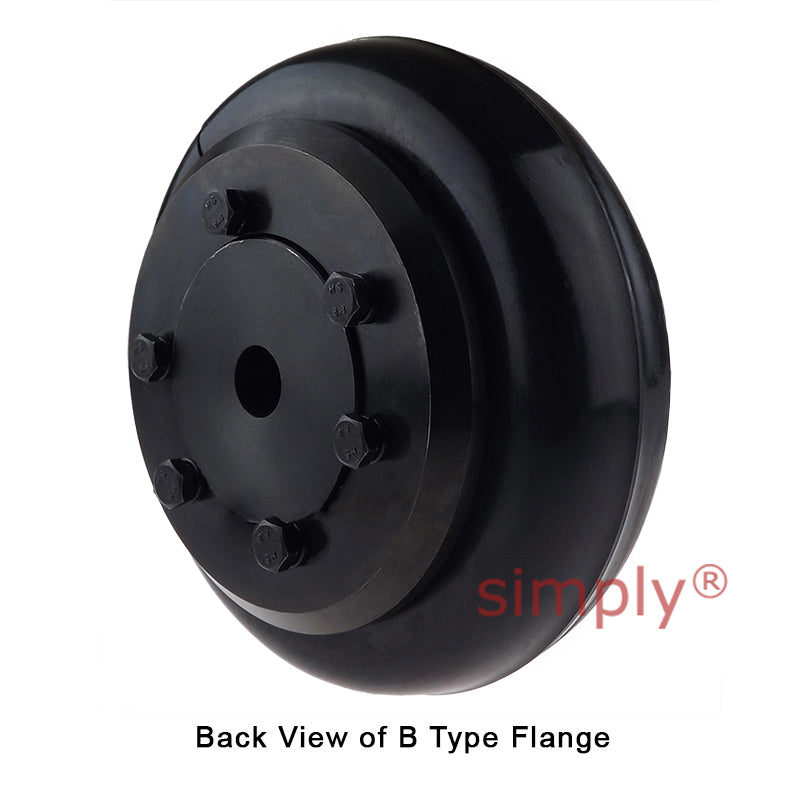 Major Branded F120B/F120B Pilot Bored Tyre Drive Coupling Assembly with Fire Resistant Antistatic (F.R.A.S) Tyre