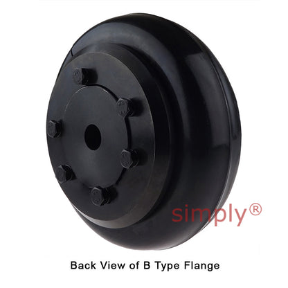 Major Branded F110B/F110B Pilot Bored Tyre Drive Coupling Assembly with Natural Rubber Tyre