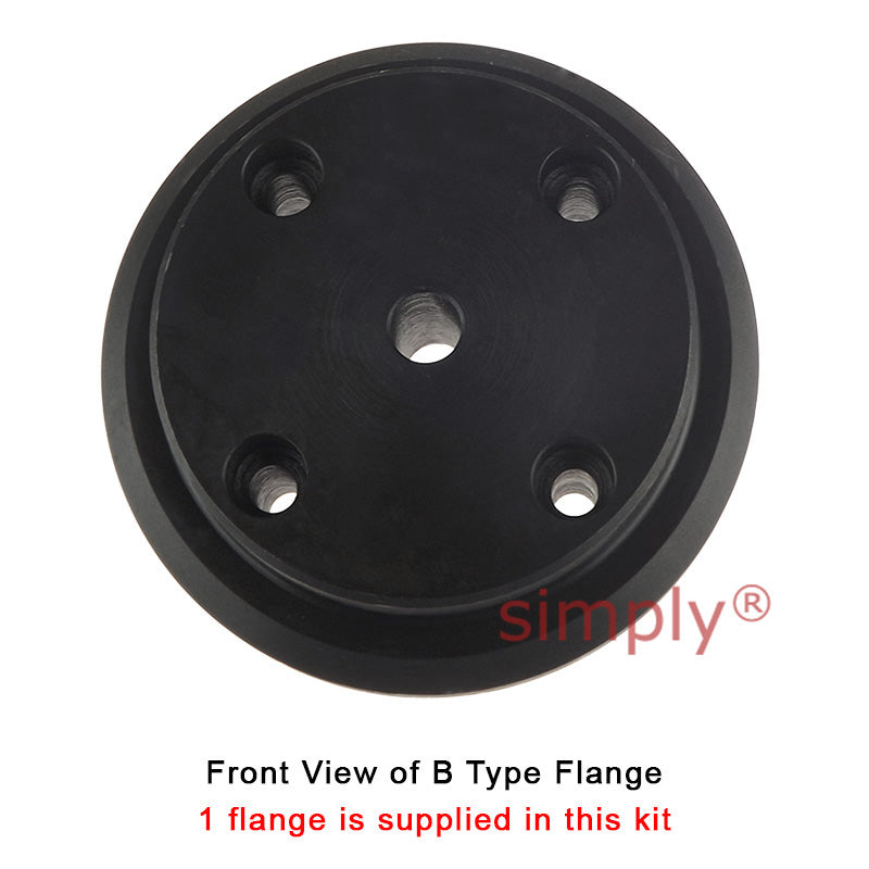 Major Branded F50F/F50B Inner Facing Taper Bore/Pilot Bored Tyre Drive Coupling Assembly with Fire Resistant Antistatic (F.R.A.S) Tyre