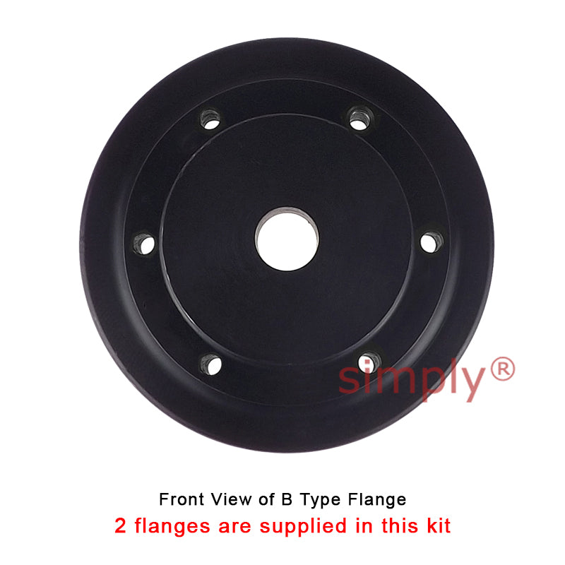 Major Branded F120B/F120B Pilot Bored Tyre Drive Coupling Assembly with Fire Resistant Antistatic (F.R.A.S) Tyre