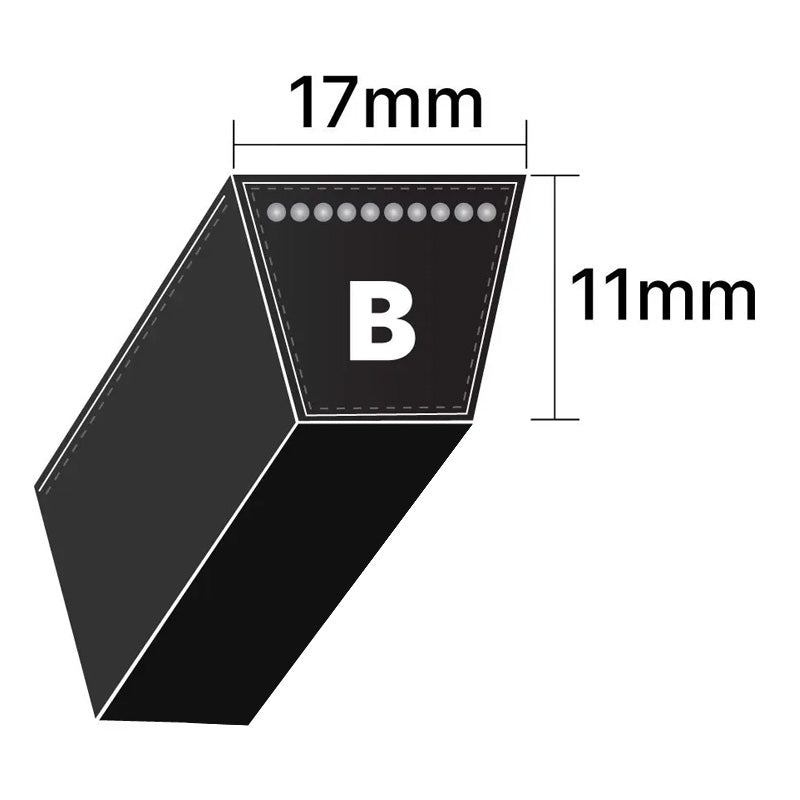 Major Brand B237 B-Section V-Belt - Allow 2-3 Days