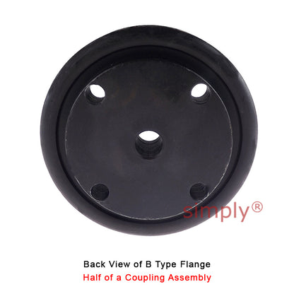 Major Branded F50B-MB Drive Coupling Pilot Bore Max Bore 38mm