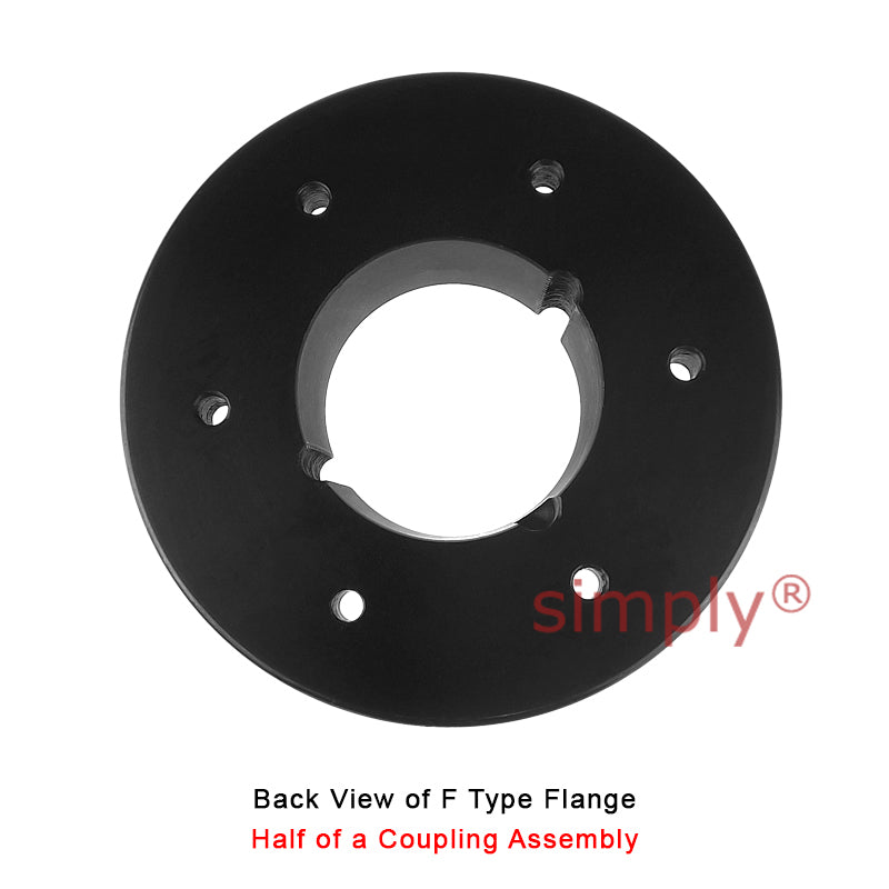 Major Branded F100F-MB Drive Coupling Inner Tapered Locking Bush Type Max Bush Bore 75mm / 3 inch