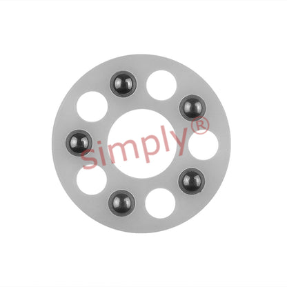 xiros xirodur BB6000TWB180ESSL Thrust Race with Stainless Steel Balls 10.2x25.8x3.97mm