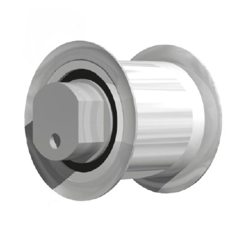 Major Brand B-F2-114-80-2 Smooth Surface Flanged Tension Roller 