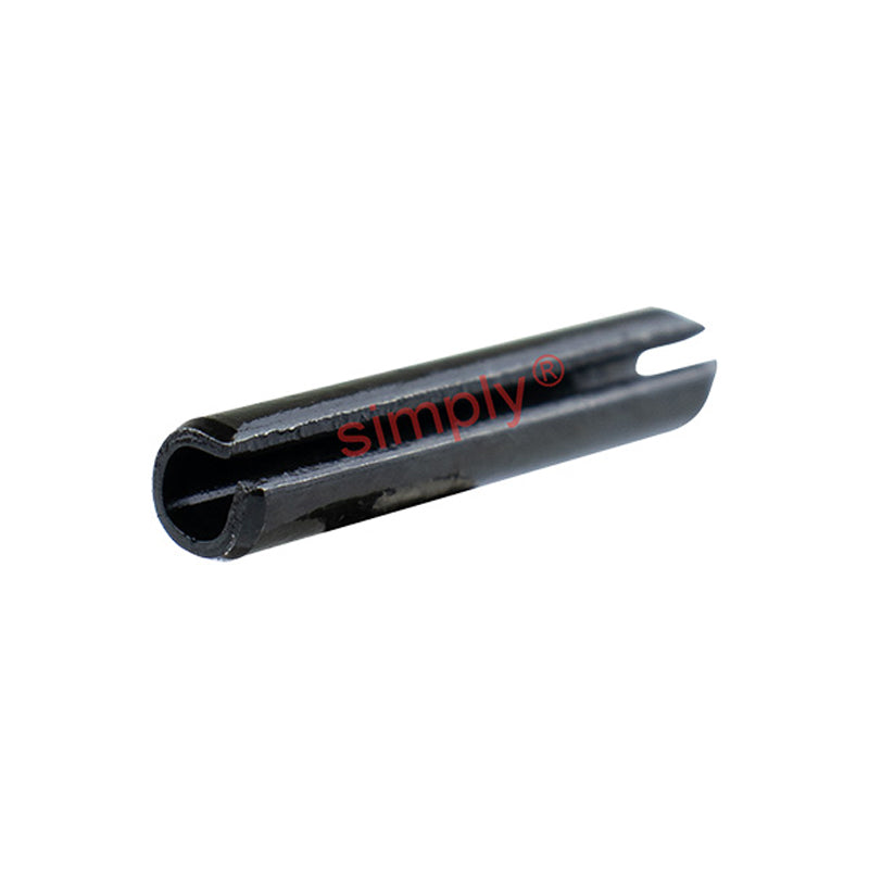 Imperial Slotted Carbon Spring Steel DIN1481 Spring Roll Pins with Black Oxide Finish 3/16x1-1/2 inch