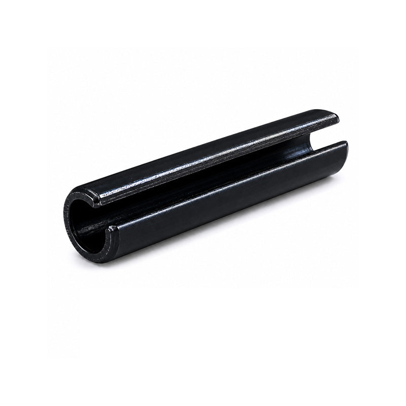 Imperial Slotted Carbon Spring Steel DIN1481 Spring Roll Pin with Black Oxide Finish 7/32x13/16 inch - Allow 2-3 Days