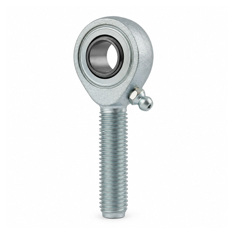 Durbal BRTM30-30-502 Left Hand Metric Steel Full Complement Male Rod End M30x2 Thread