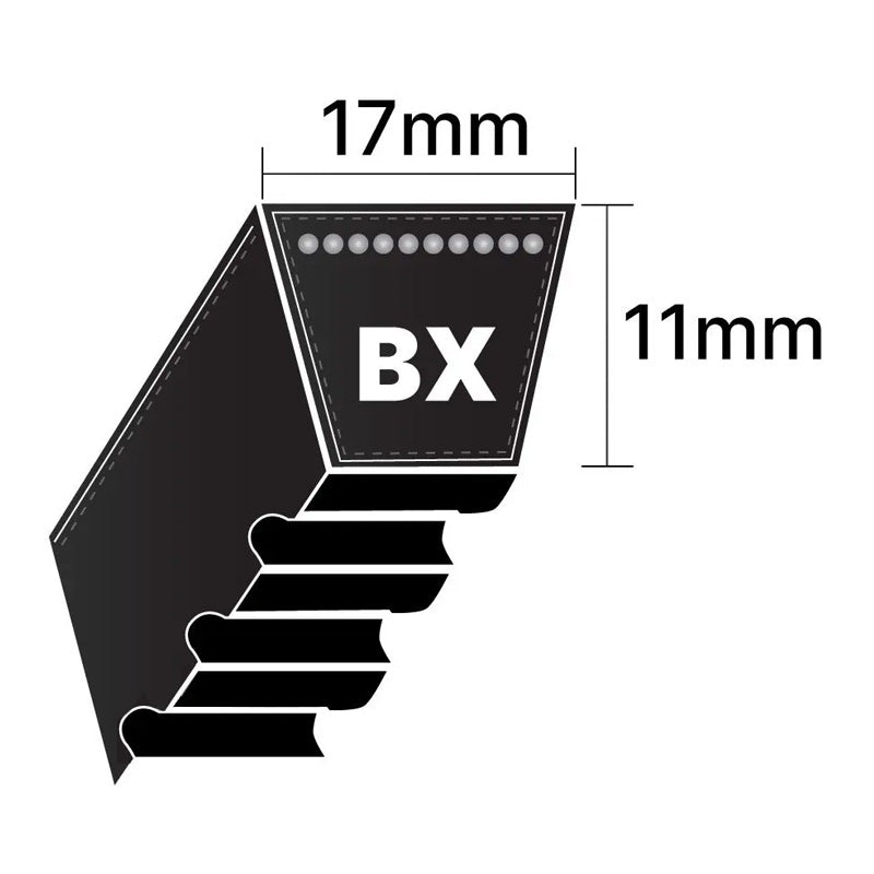 Major Brand BX109 BX-Section Cogged V-Belt - Allow 2-3 Days