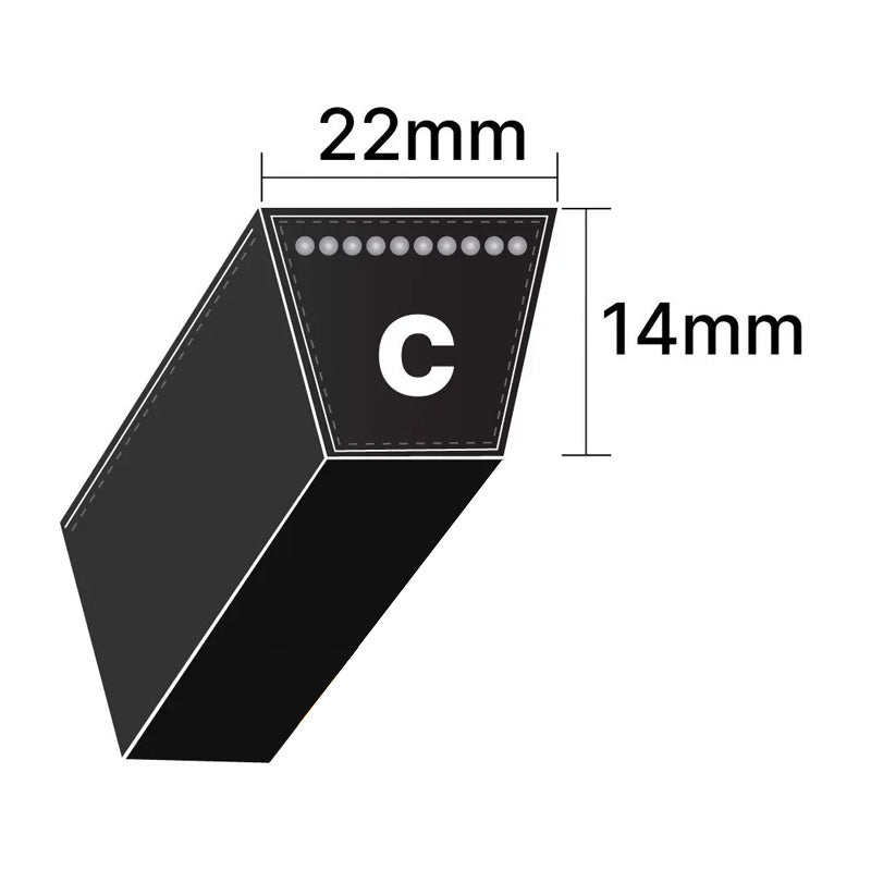 C153 Pix C-Section V-Belt