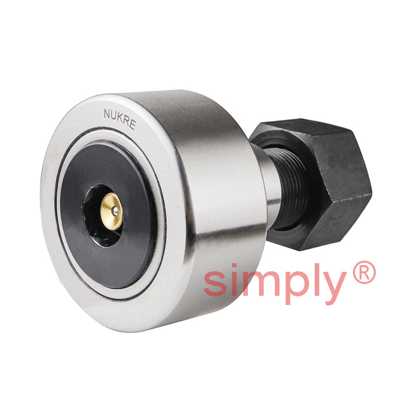 Budget NUKRE35A Crowned Cam Follower with Eccentric Stud 35x18x20 M16x1.5 Thread