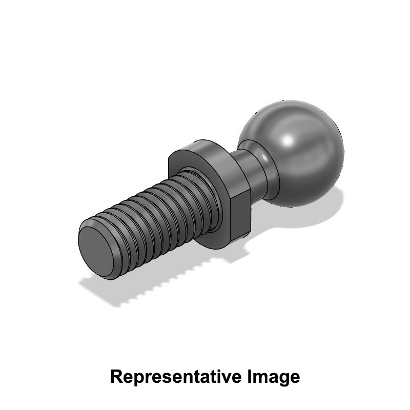 Chiavette C13 Steel Ball Stud 13mm Ball Diameter M8 Thread - Allow 2-3 Days