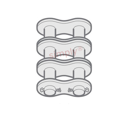 Renold Synergy 80-3-NO58 ANSI / AS Triplex Chain Cottered Connecting Link 1 inch Pitch