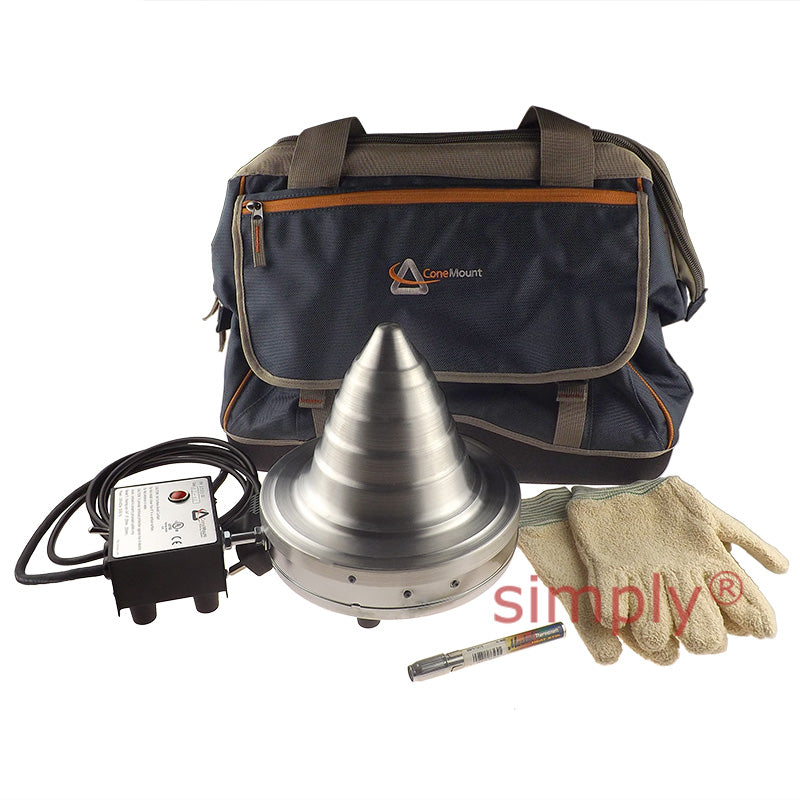 ConeMount BH-02-C Cone Bearing Heater 3/8 -5  3/4 inch (20-145mm) 240V - Allow 2-3 Days